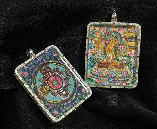 Tibetan Thangka of Yamantaka Mandala