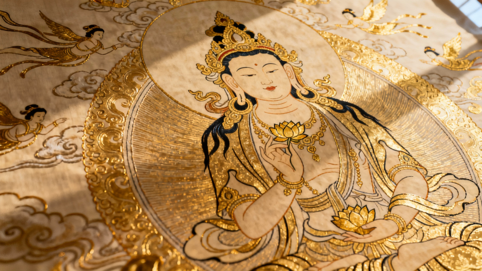 A beginner’s guide to choosing the perfect Thangka based on purpose, deity, size, budget, and style.